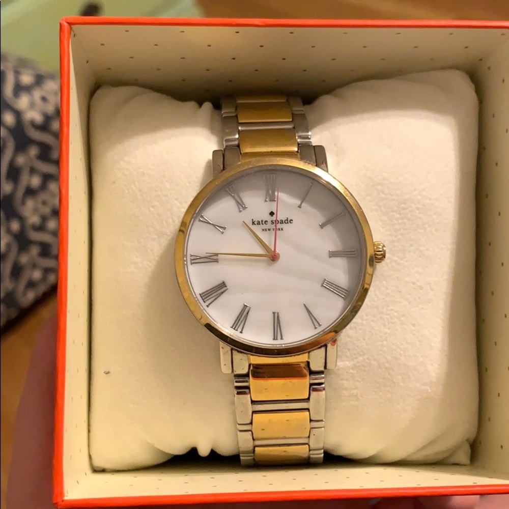 Gold and Silver Kate Spade Watch